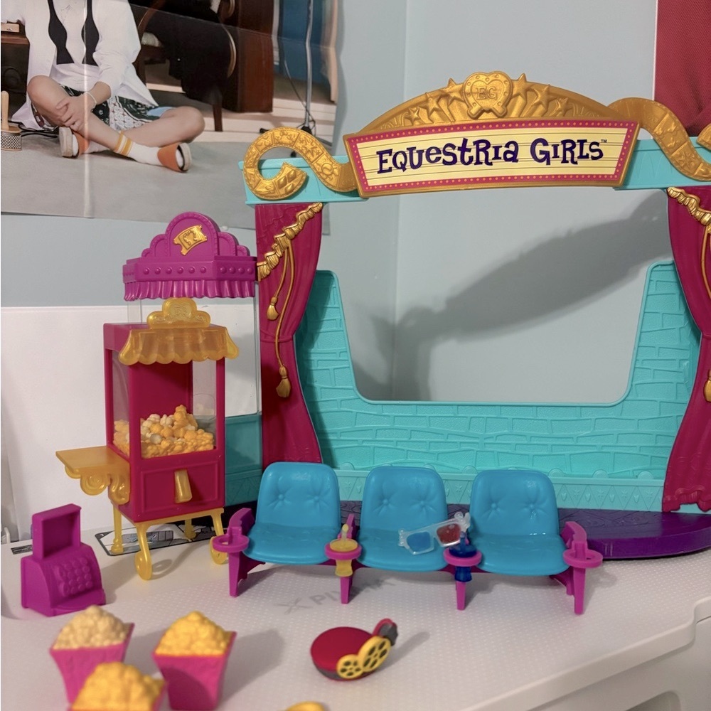 (3/40$) Equestria Girls Minis Theater Playset My Little Pony